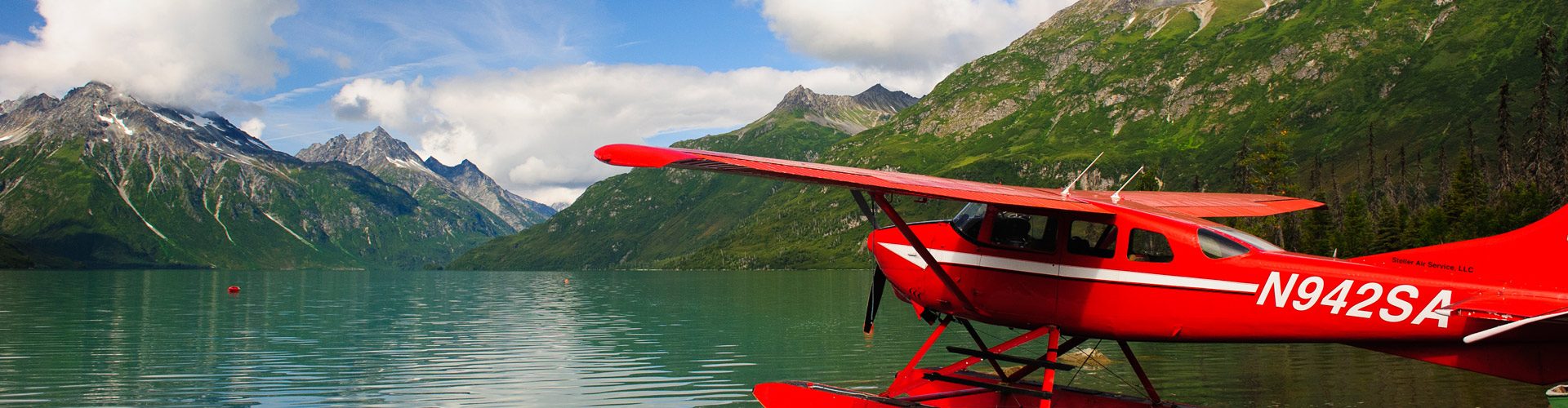 Flug mit dem Wasserflugzeug in den Katmai National Park