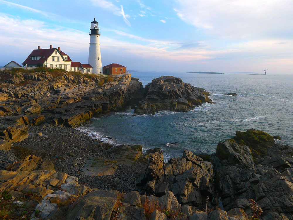 Leuchtturm in Portland, Maine