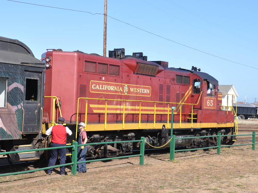 Skunk Train, Mendocino County